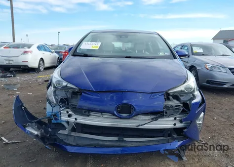 2017 Toyota Prius Four Touring from USA, damaged, VIN JTDKARFU5H3531368